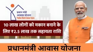 10 लाख लोगों को मिलेगा ₹2.5 लाख तक का अनुदान, सरकार ने किया बड़ा ऐलान PM Awas Yojana